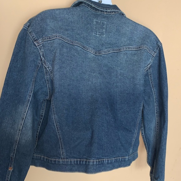 Candies denim jacket with patches NWT - Picture 4 of 9